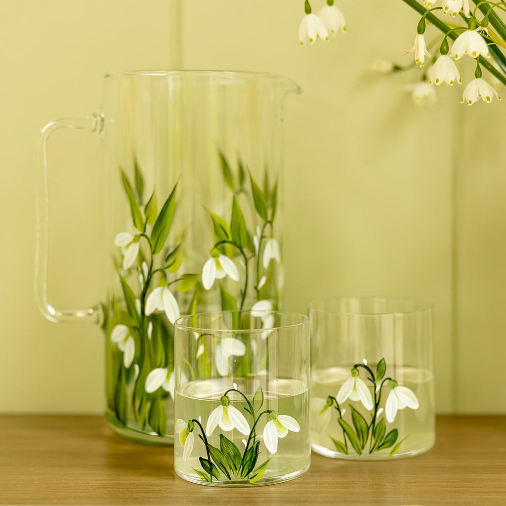 Snowdrop Crystal Tumbler