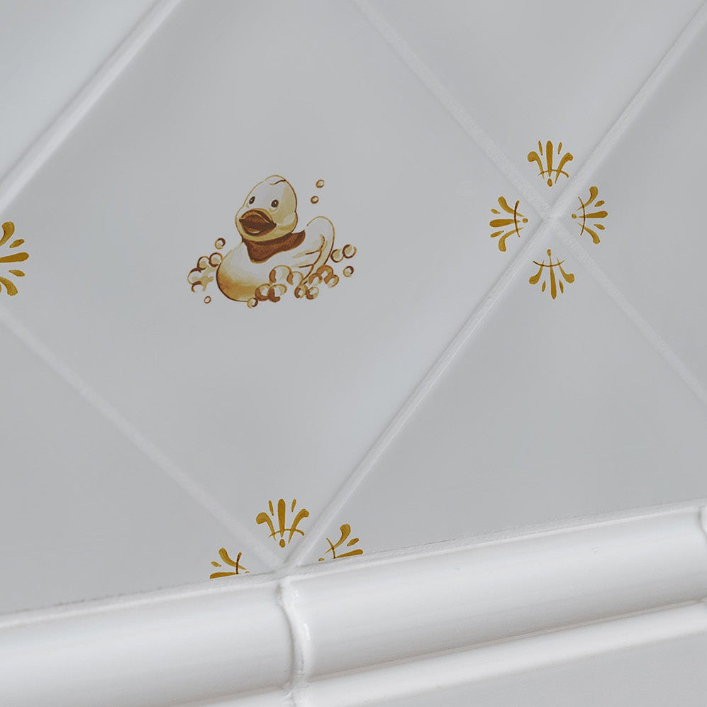 Rubber Duck Delft Tile | Petra Palumbo