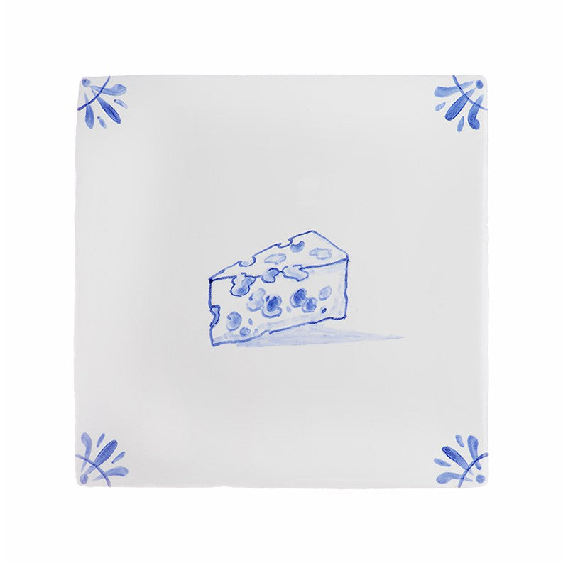 Cheese Delft Tile