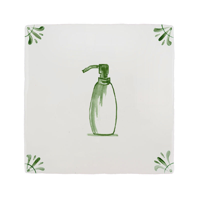 Soap Dispenser Delft Tile Petra Palumbo