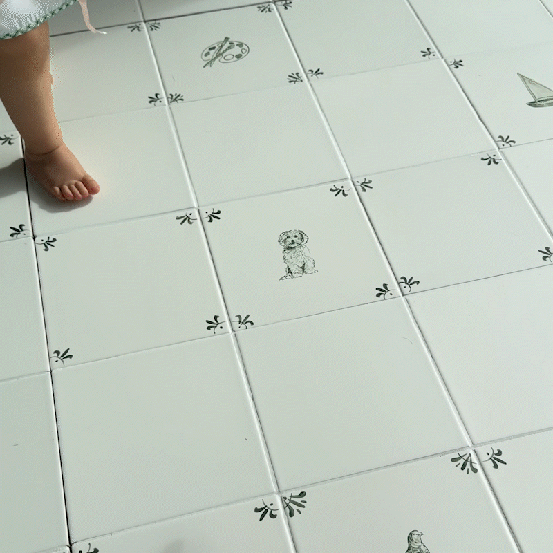 Delft Floor Tiles