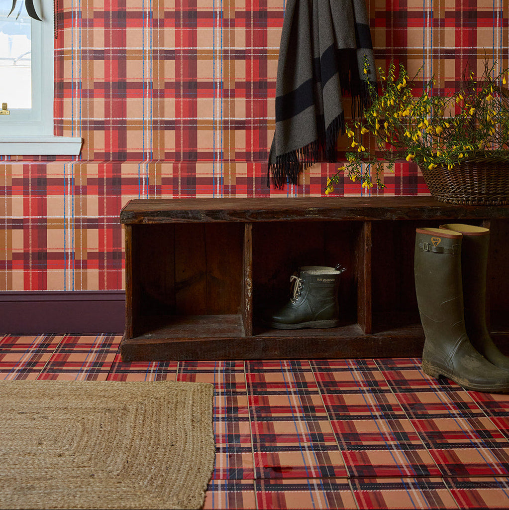 Tartan Floor Tiles