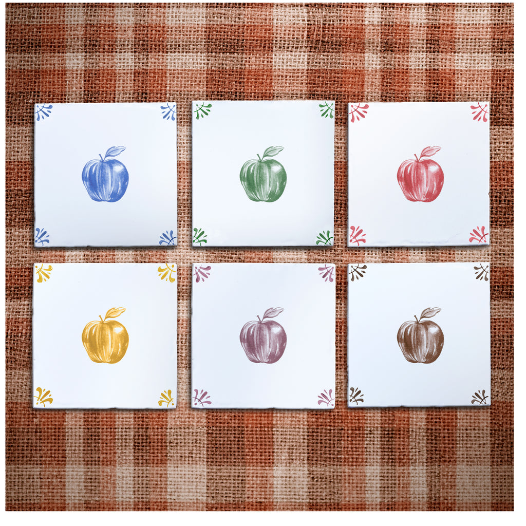 Apple Delft Tile