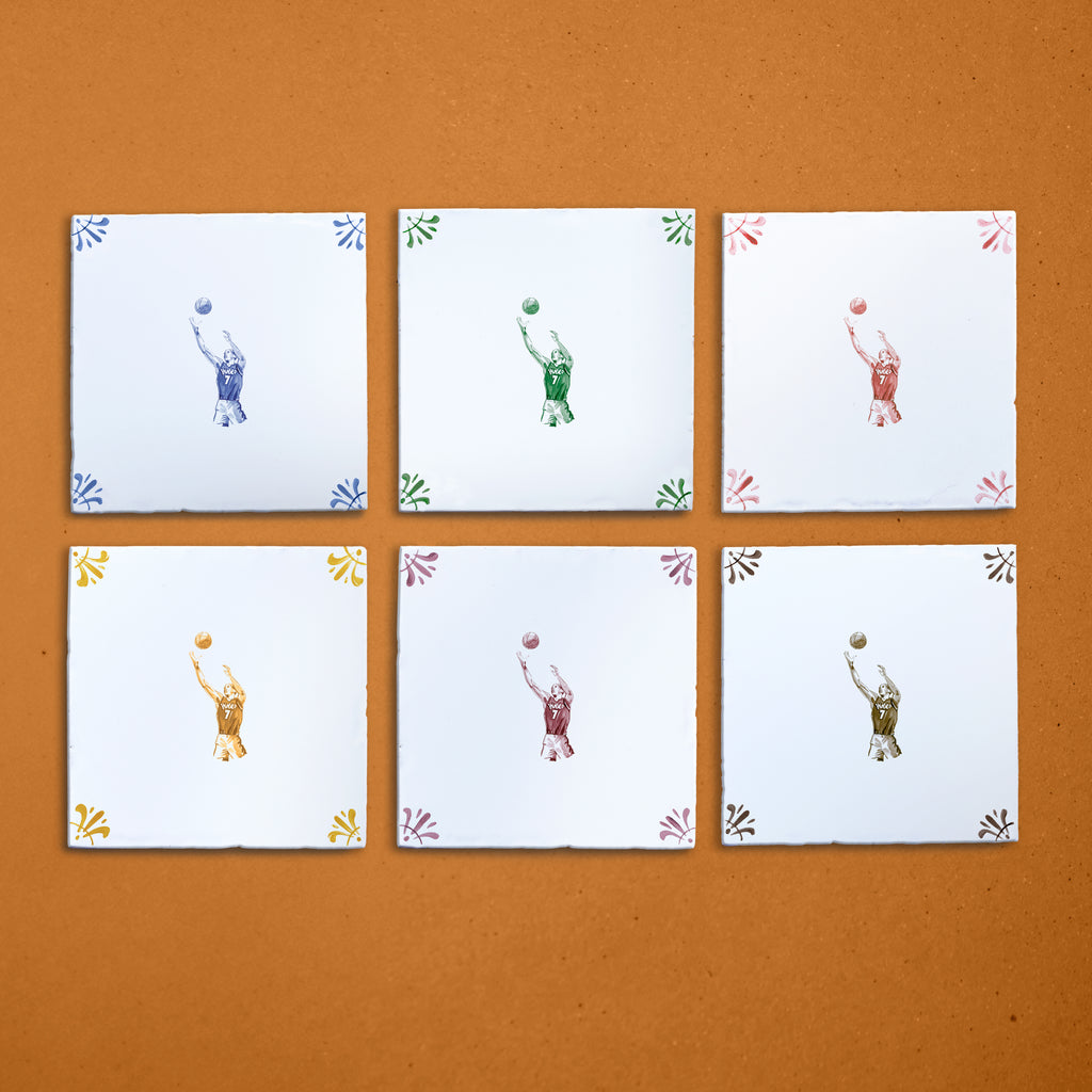 Basketball Delft Tile
