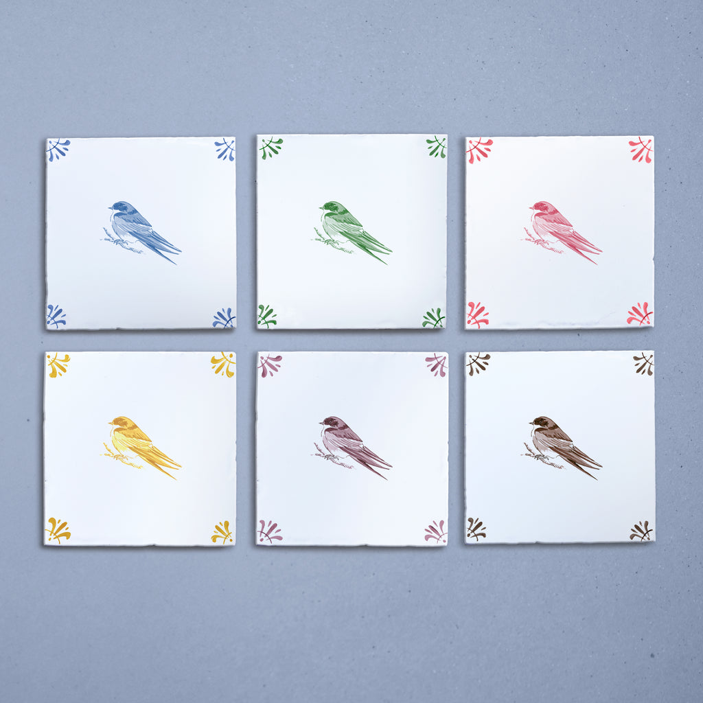 House Martin Delft Tile