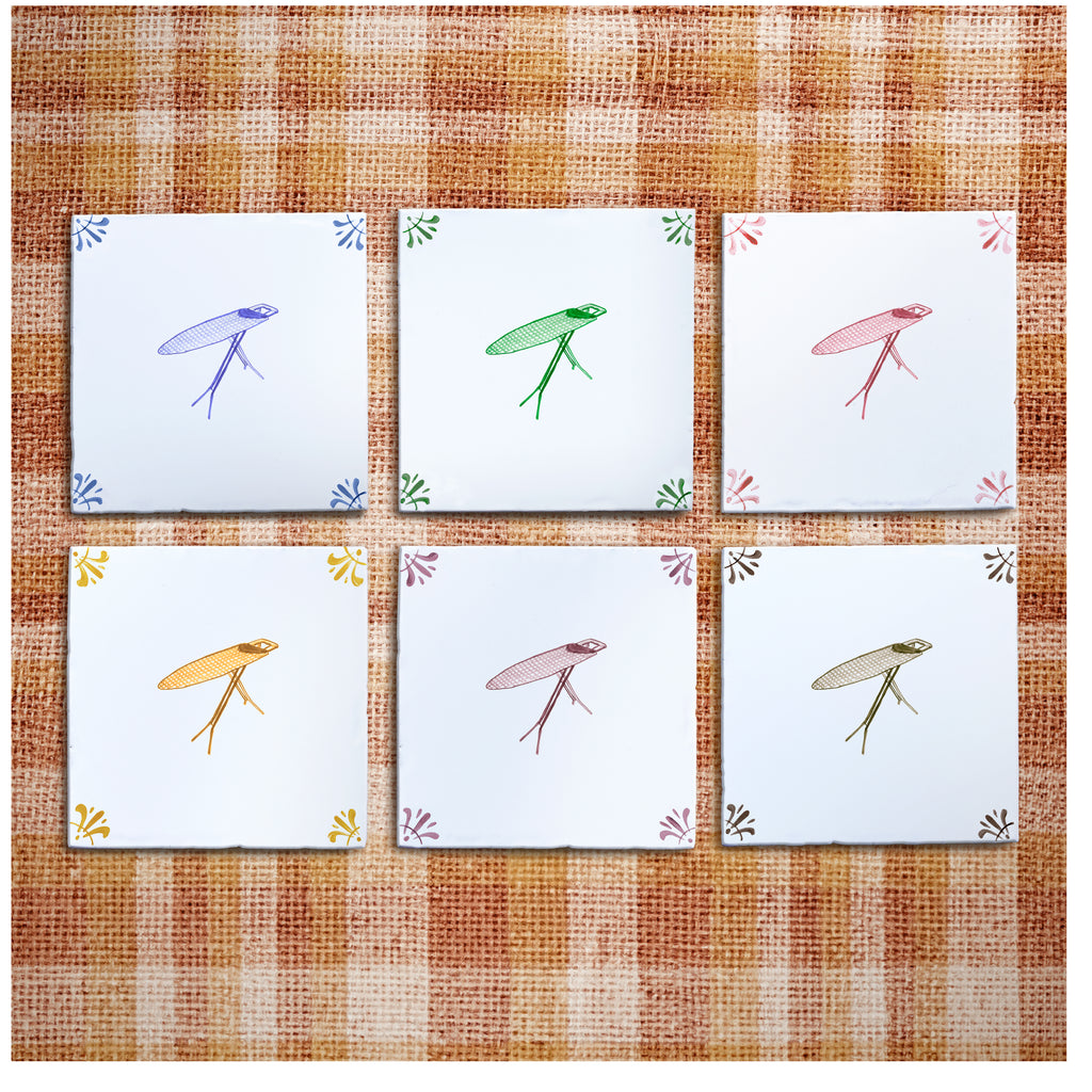 Ironing Board Delft Tile