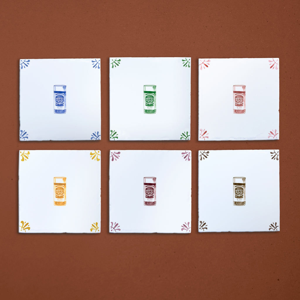 Nescafe Gold Blend Delft Tile