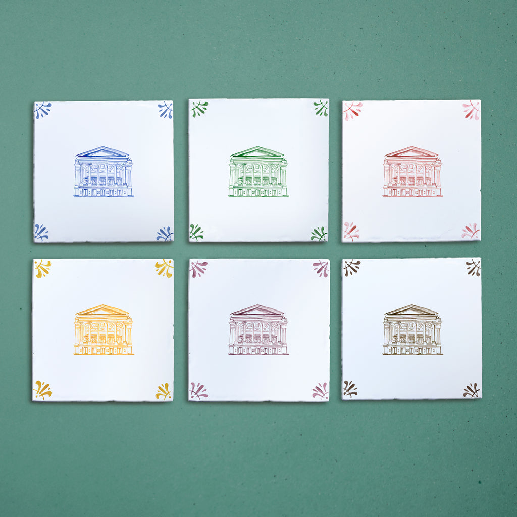 Royal Opera House Delft Tile