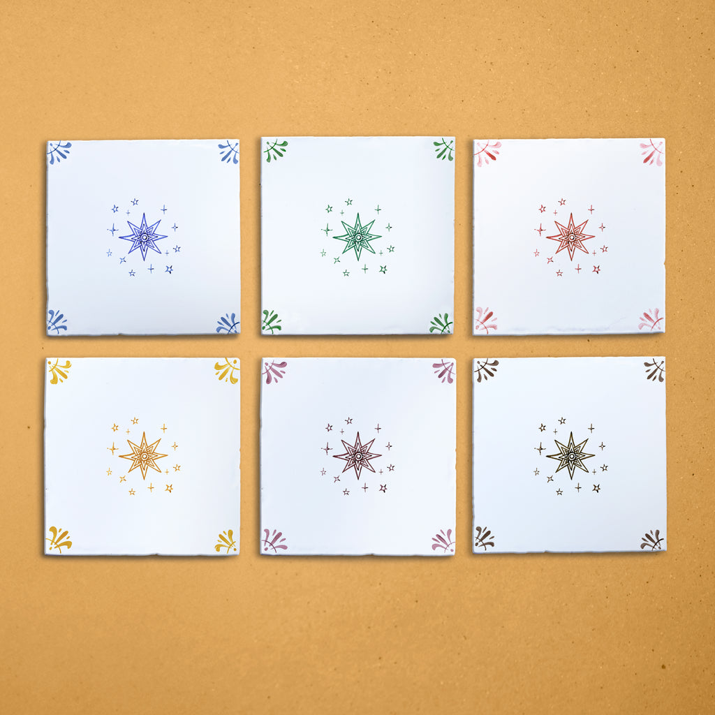 Star Delft Tile