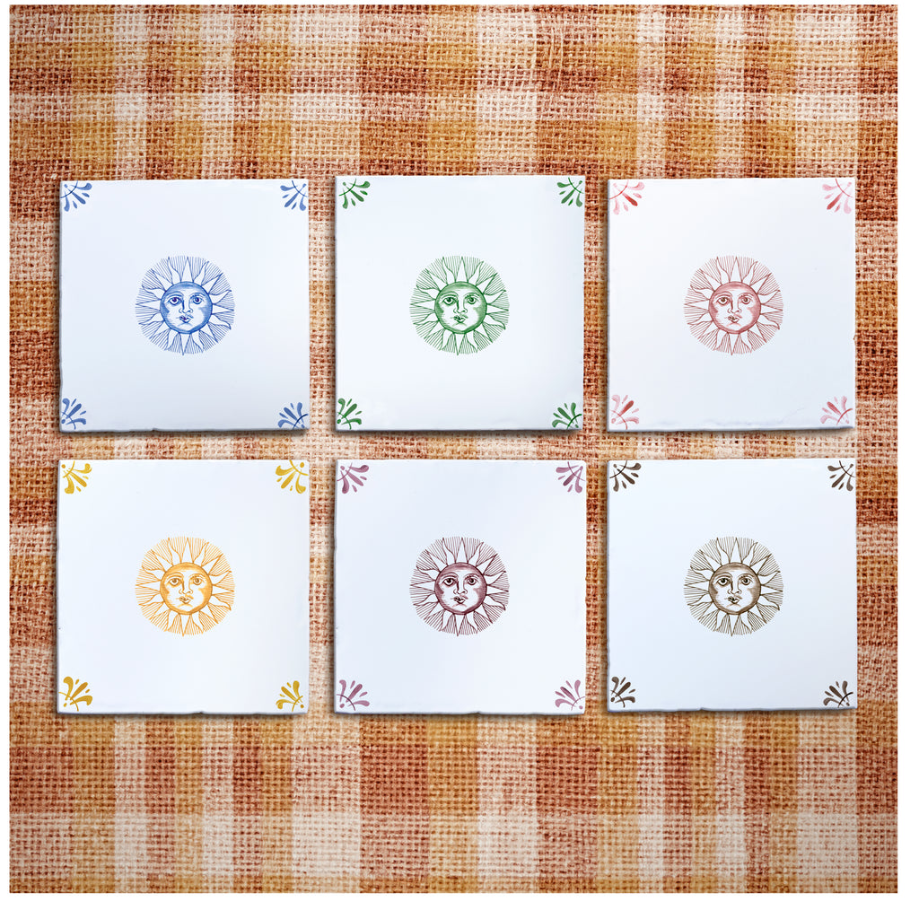 Sun Delft Tile