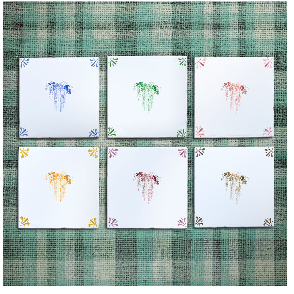 Wisteria Delft Floor Tile