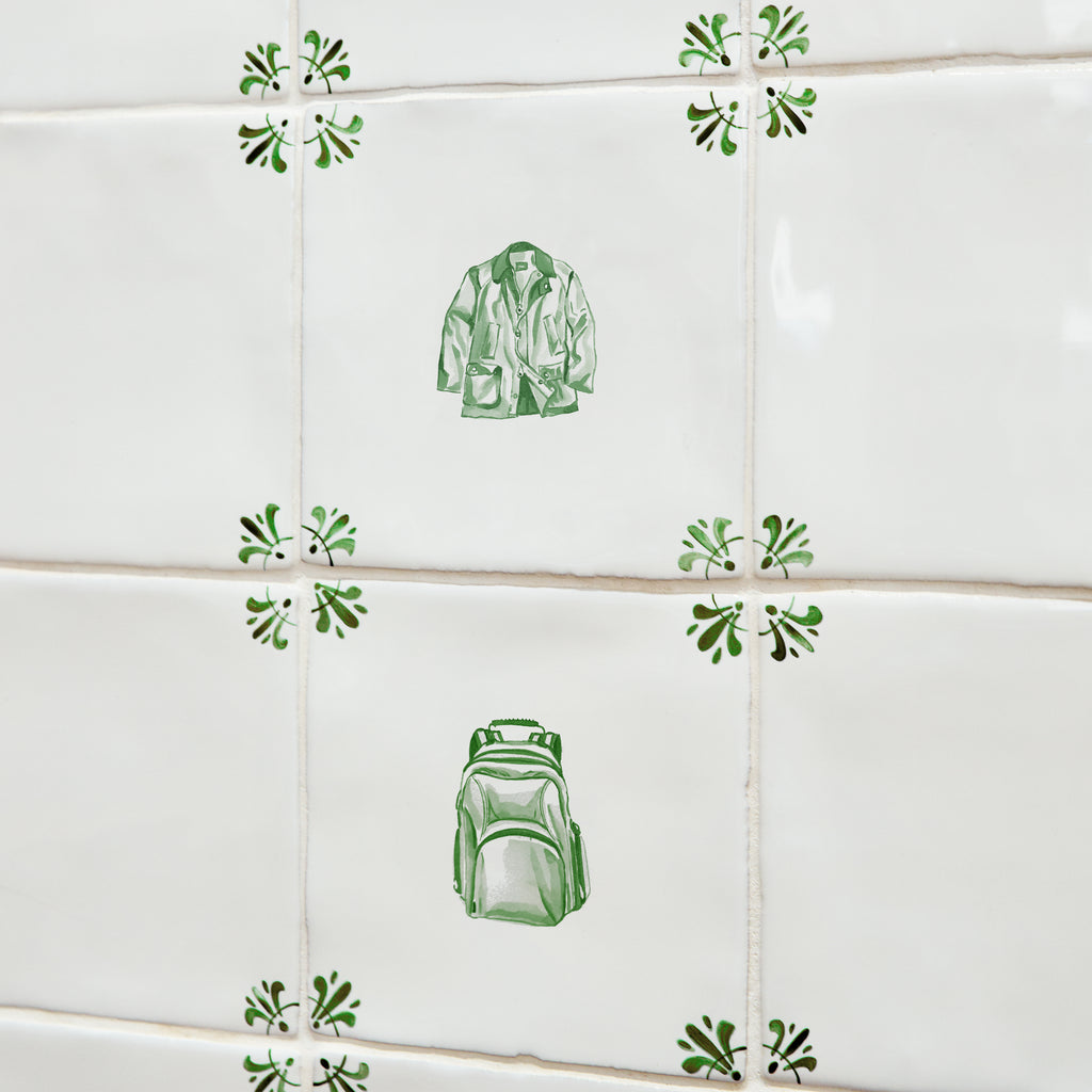 Backpack Delft Tile