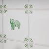 Black Bear Delft Tile