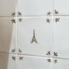 La Tour Eiffel Delft Tile