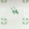 Gardening Tools Delft Tile