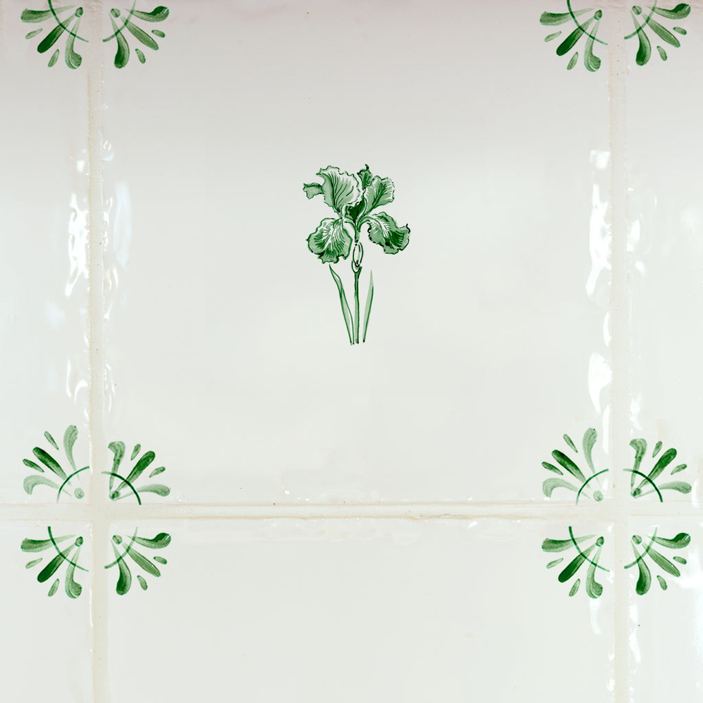 Iris Delft Tile