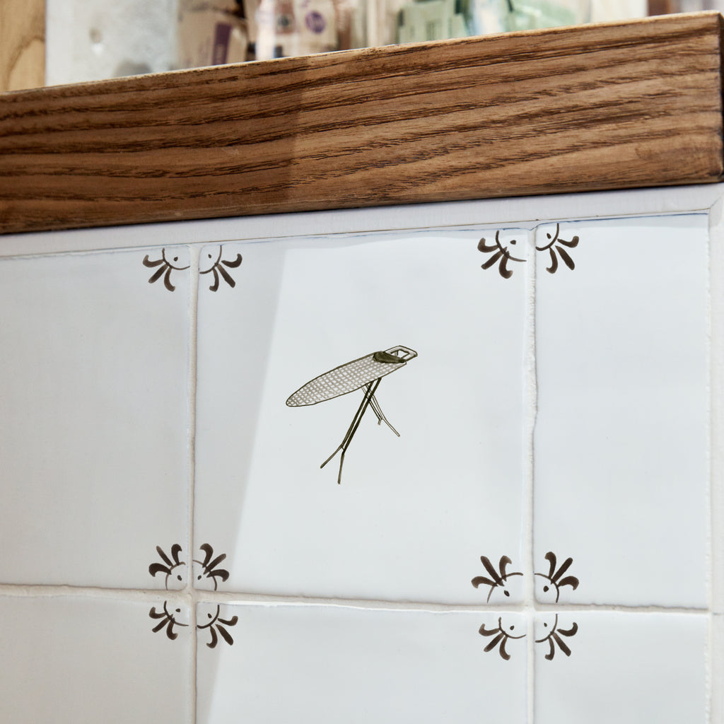 Ironing Board Delft Tile