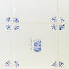 Needle and Thread Spool Delft Tile