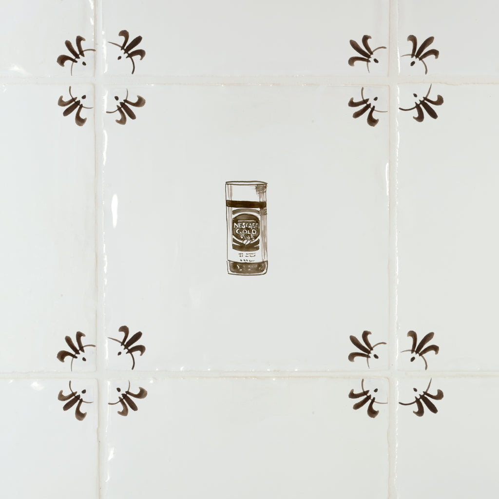 Nescafe Gold Blend Delft Tile