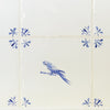 Macaw Parrot Delft Tile