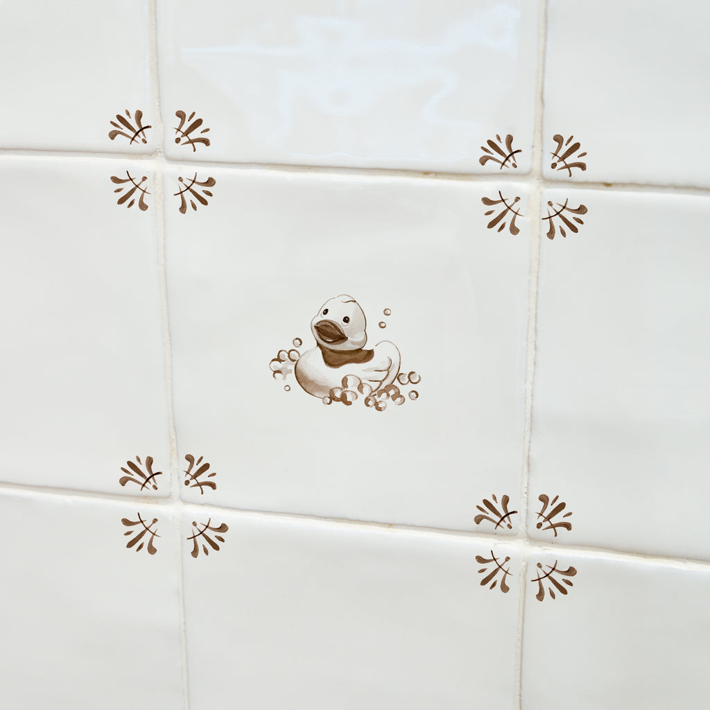 Rubber Duck Delft Tile