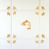 Beauly Salmon Delft Tile