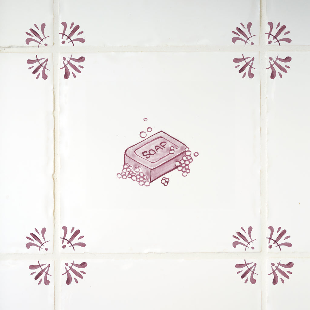 Bar of Soap Delft Tile