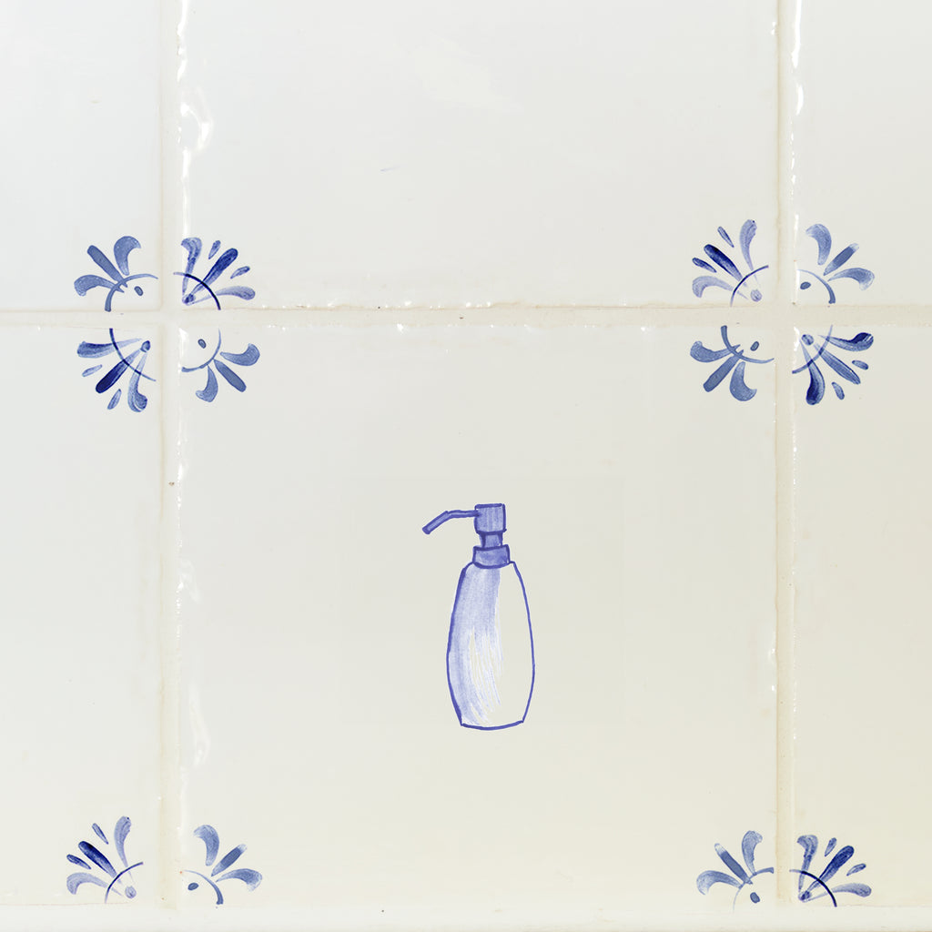 Soap Dispenser Delft Tile