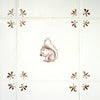 Squirrel Delft Tile