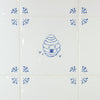 Beehive Delft Tile