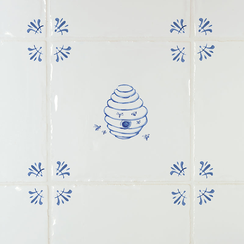Beehive Delft Tile