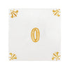 Number 0 Delft Tile