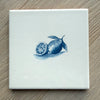 End of Line, Lemon Delft Tile, Blue