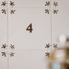 Number 4 Delft Tile