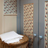 Poles & Roses II Tiles, Set of 4