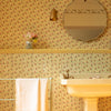 Poles & Roses II Tiles, Set of 4