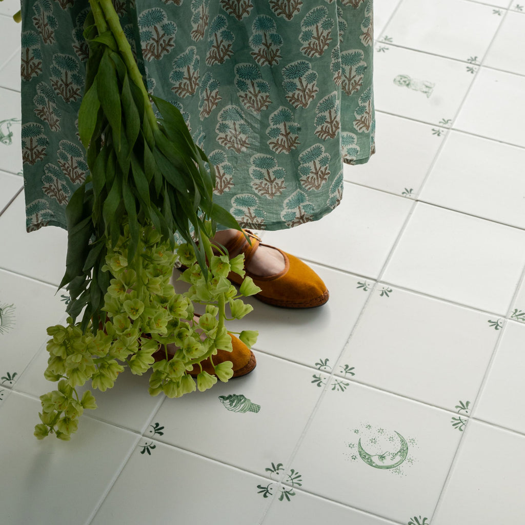 Grouse Delft Floor Tile