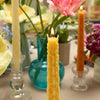 Tartan Obelisk Taper Candles, Pack of 4, Skye Sunset