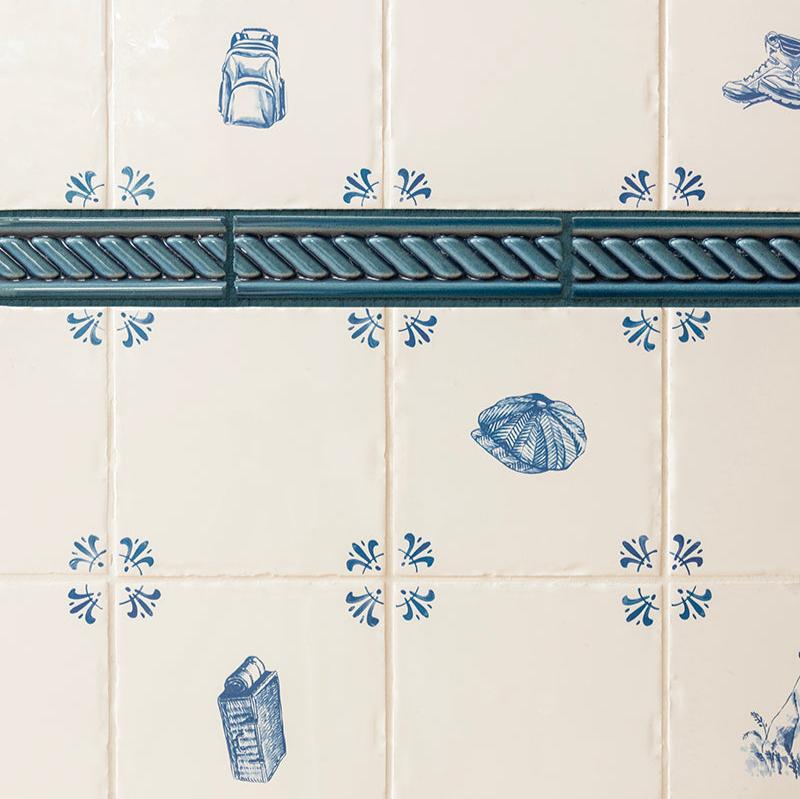 Plait Delft Trim, Blue