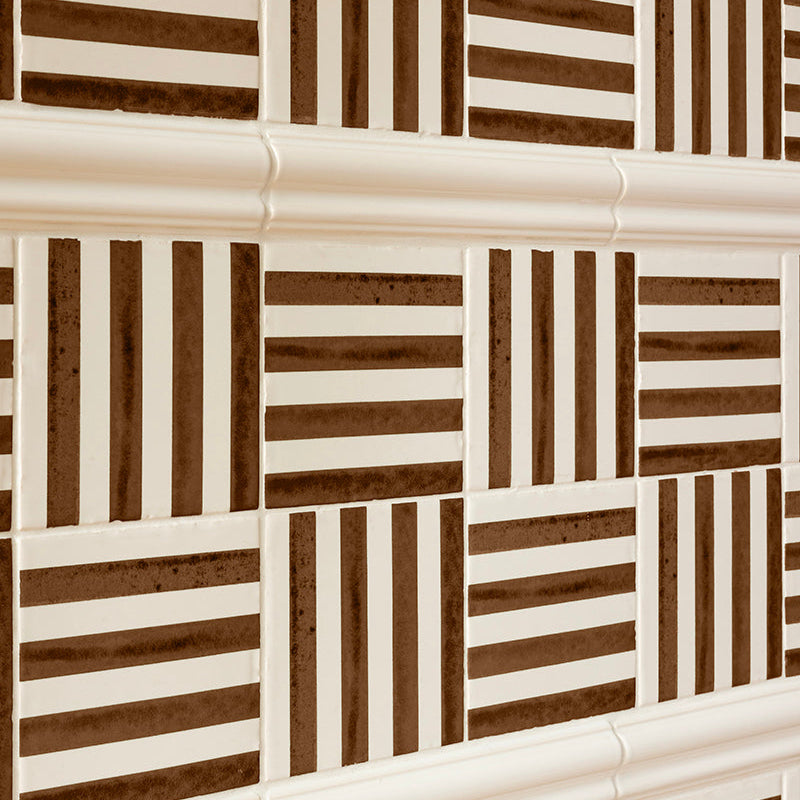 Pinstripe Tile, Delft