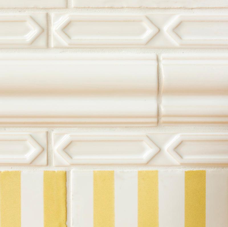 Pinstripe Tile, Primrose