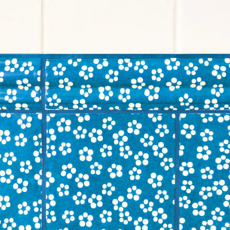 Ditsy Tile, Cerulean