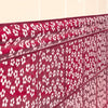 Ditsy Dado Trim, Cherry