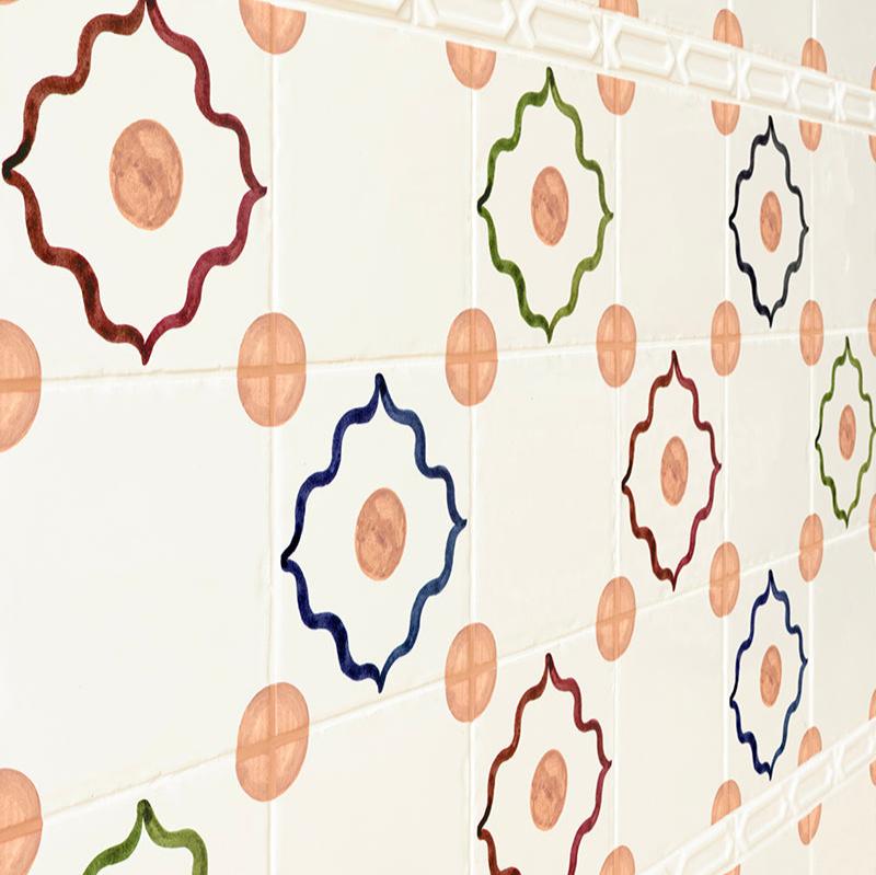 Beirut Tile, Peach Series