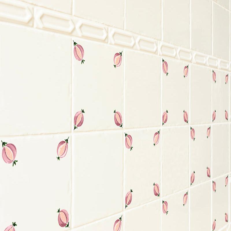Pomegranate Tile, Cerise