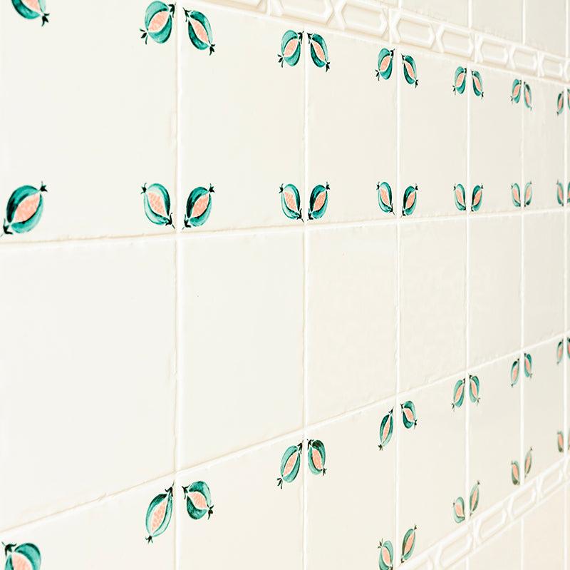 Pomegranate Tile, Teal