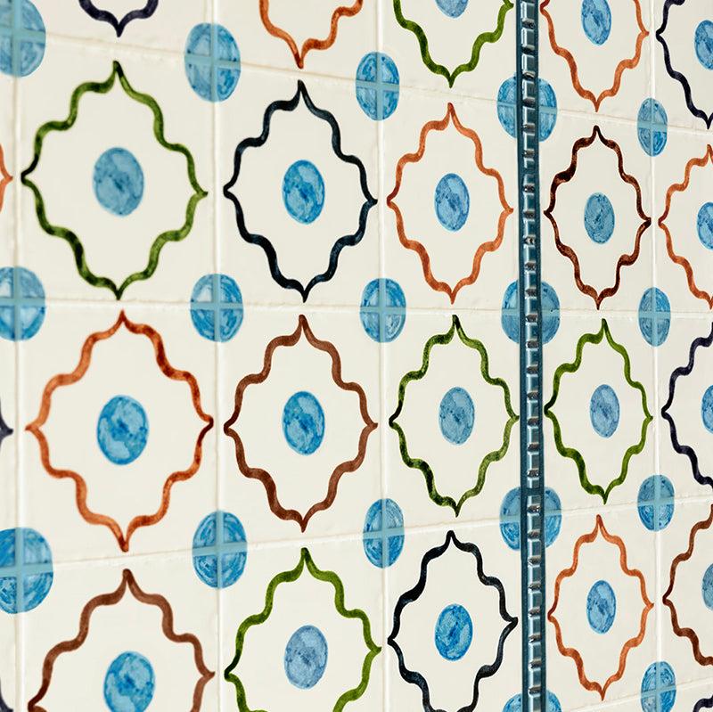 Beirut Tile, Sky Blue Series