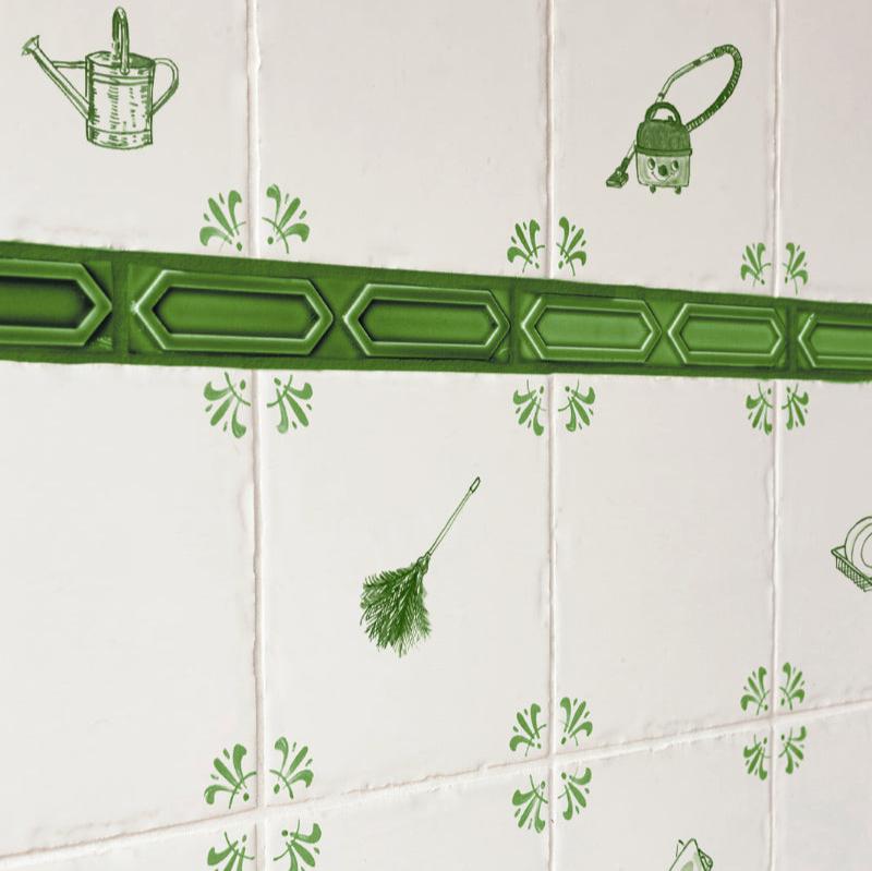 Tile Grout Paint, All Green