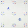 Alphabet A Delft Tile