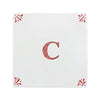 Alphabet C Delft Tile